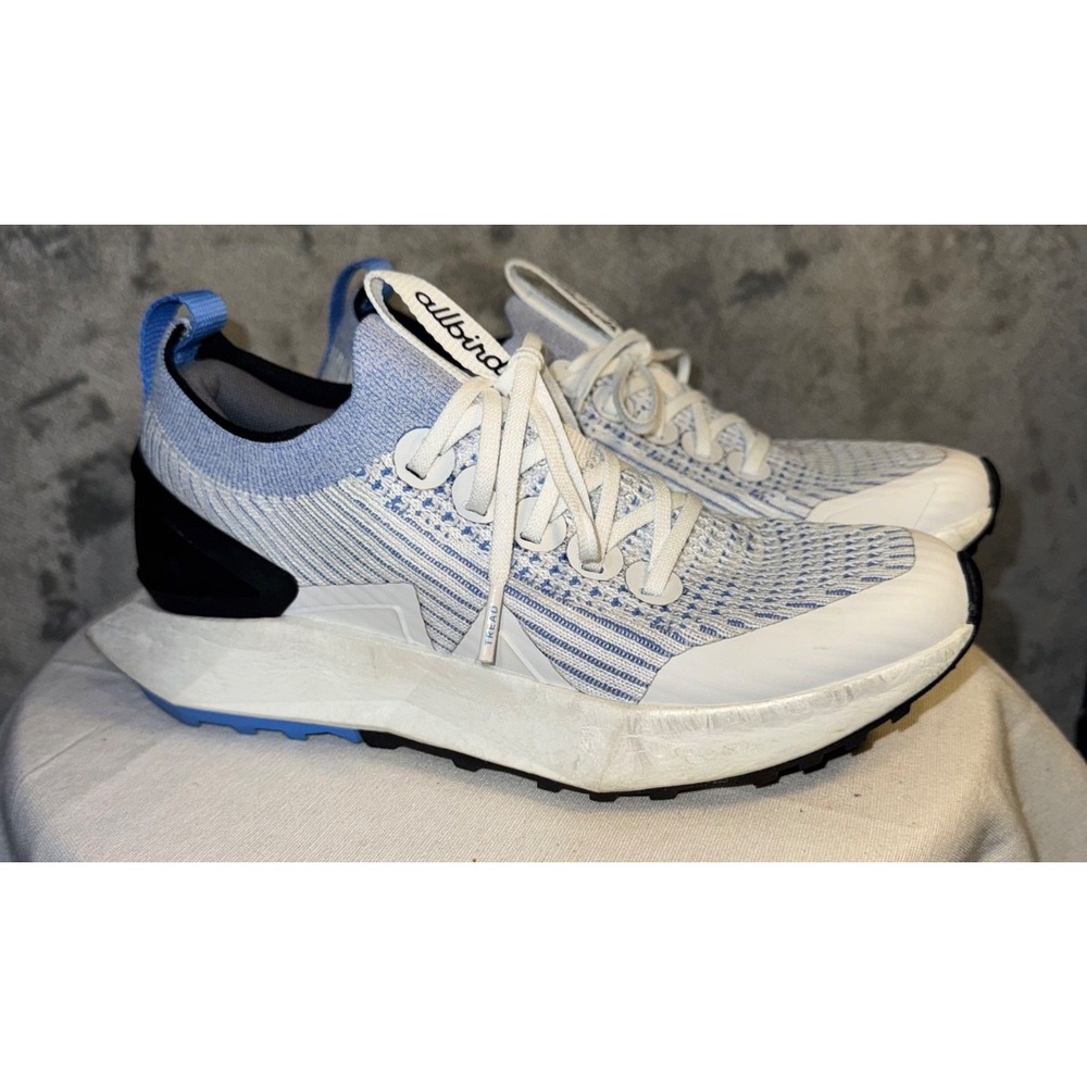 Allbirds TREE FLYER 2 Athletic TRAINER Sneakers comfort blue women sz 7 sporty